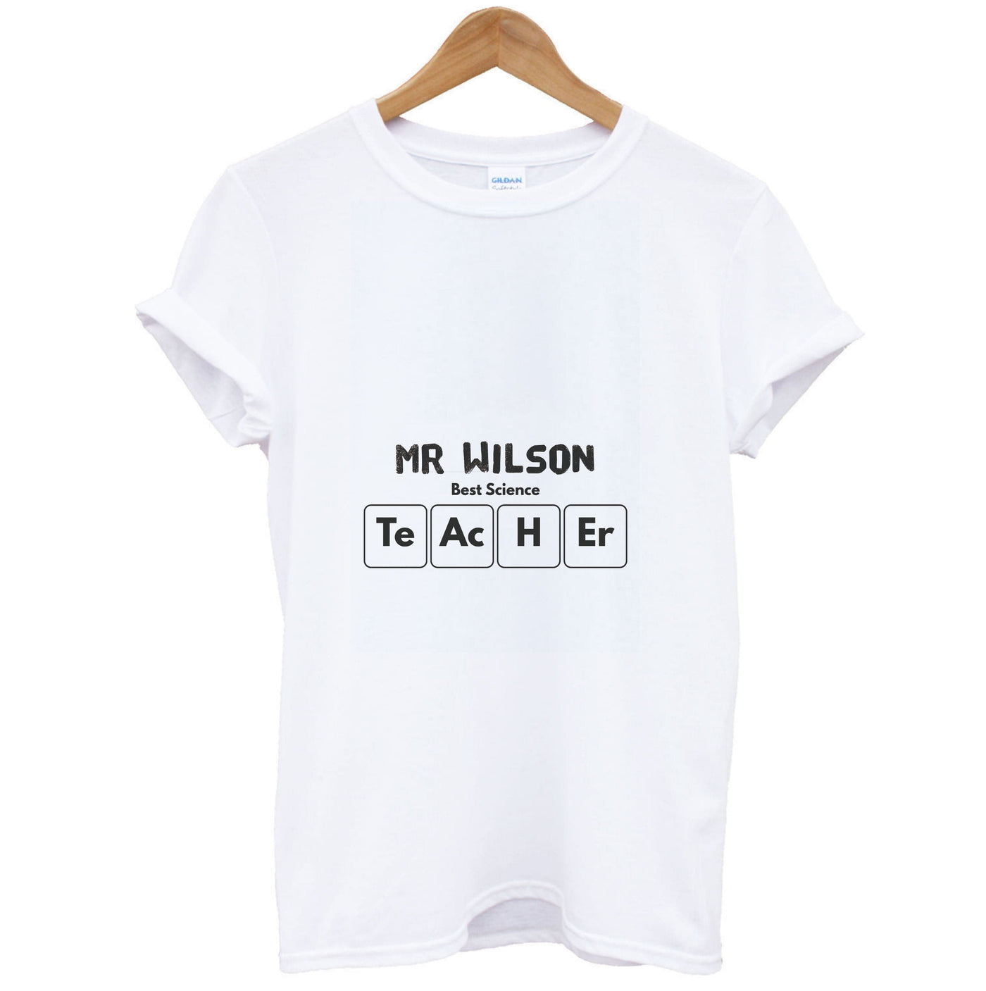 Stars And Stationary - Personalised Teachers Gift T-Shirt