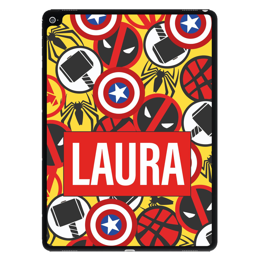 Collage - Personalised Marvel iPad Case