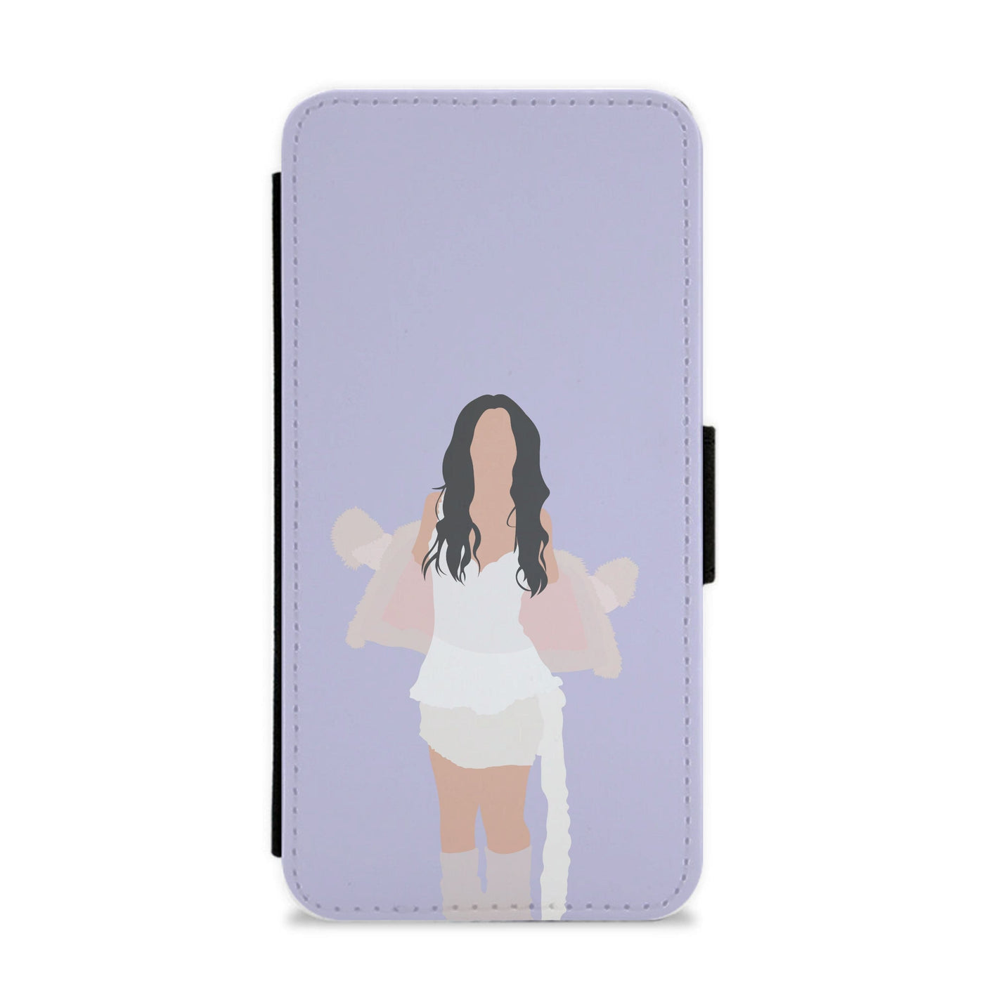 White Dress - Nessa Barrett Flip / Wallet Phone Case