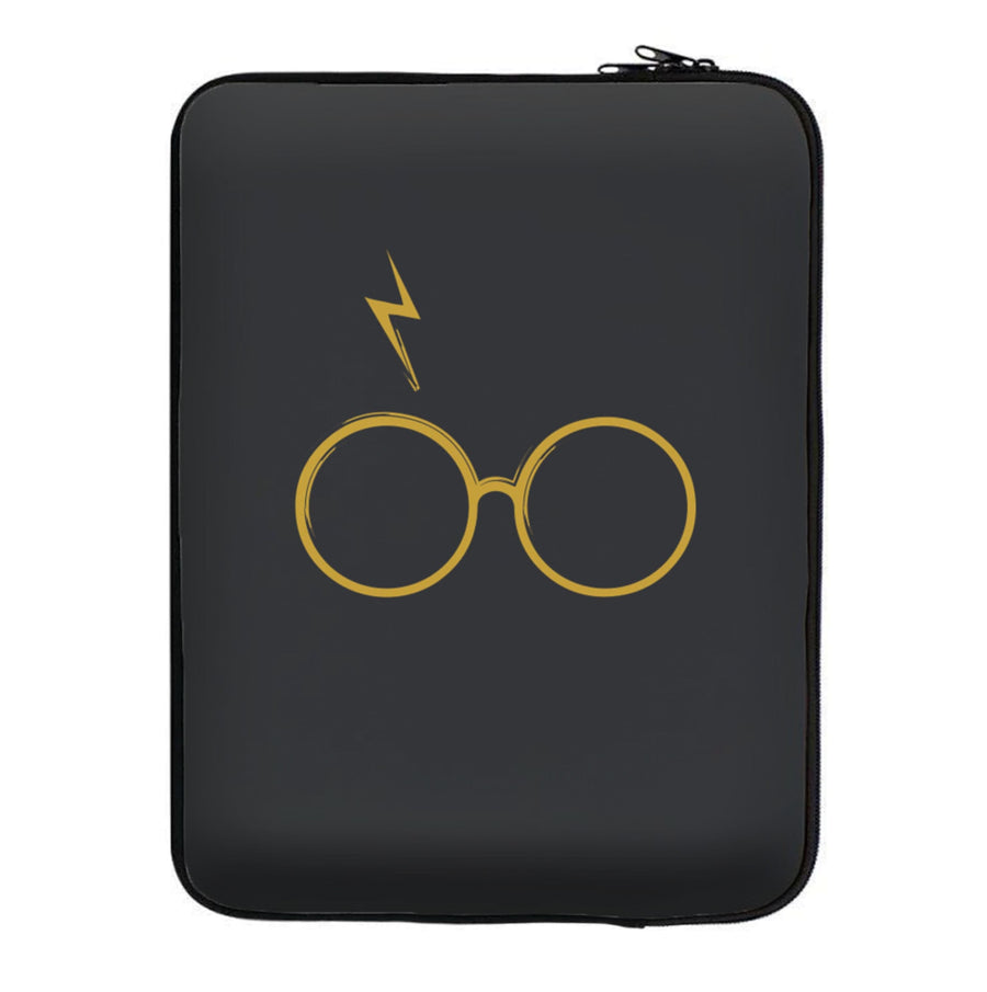 Glasses & Scar - Harry Potter Laptop Sleeve