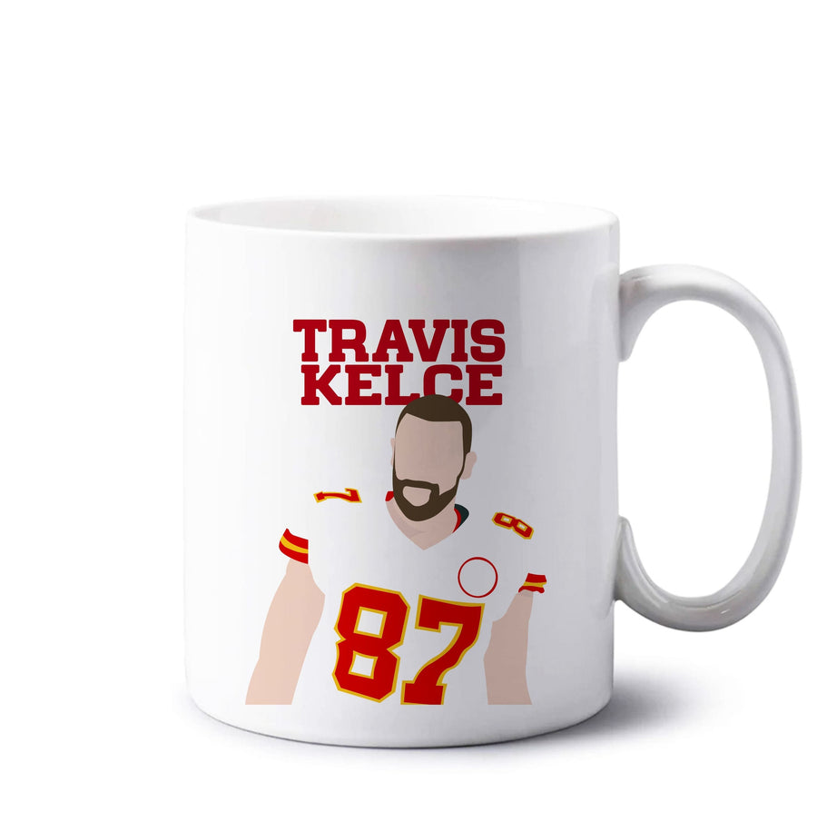 Red Travis Mug