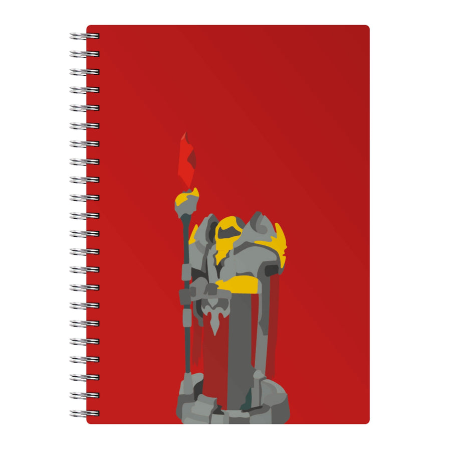 Turret Red - League Of Legends Notebook
