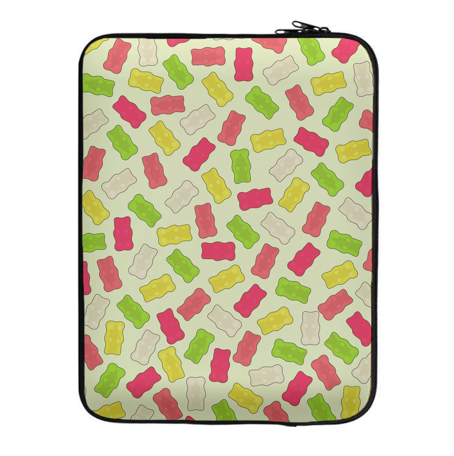 Gummy Bears - Sweets Patterns Laptop Sleeve