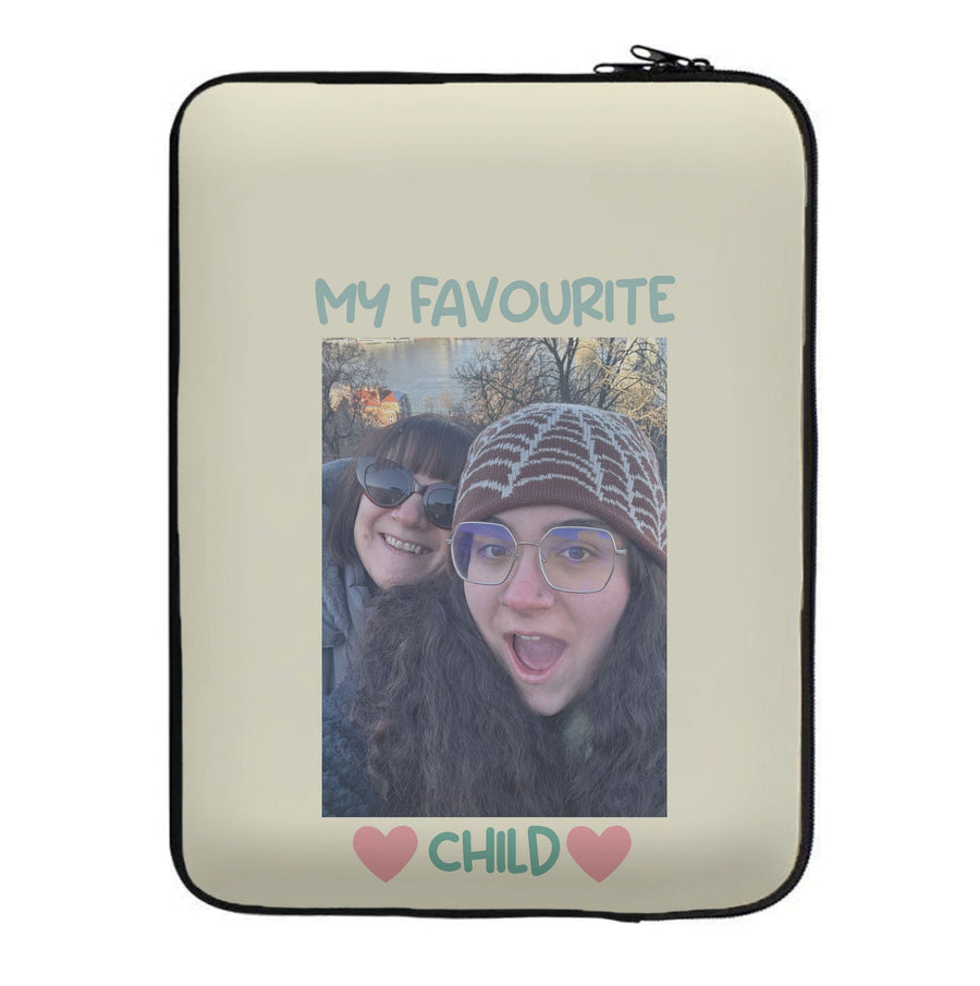 My Favourite Child - Personalised Mother's Day Laptop Sleeve
