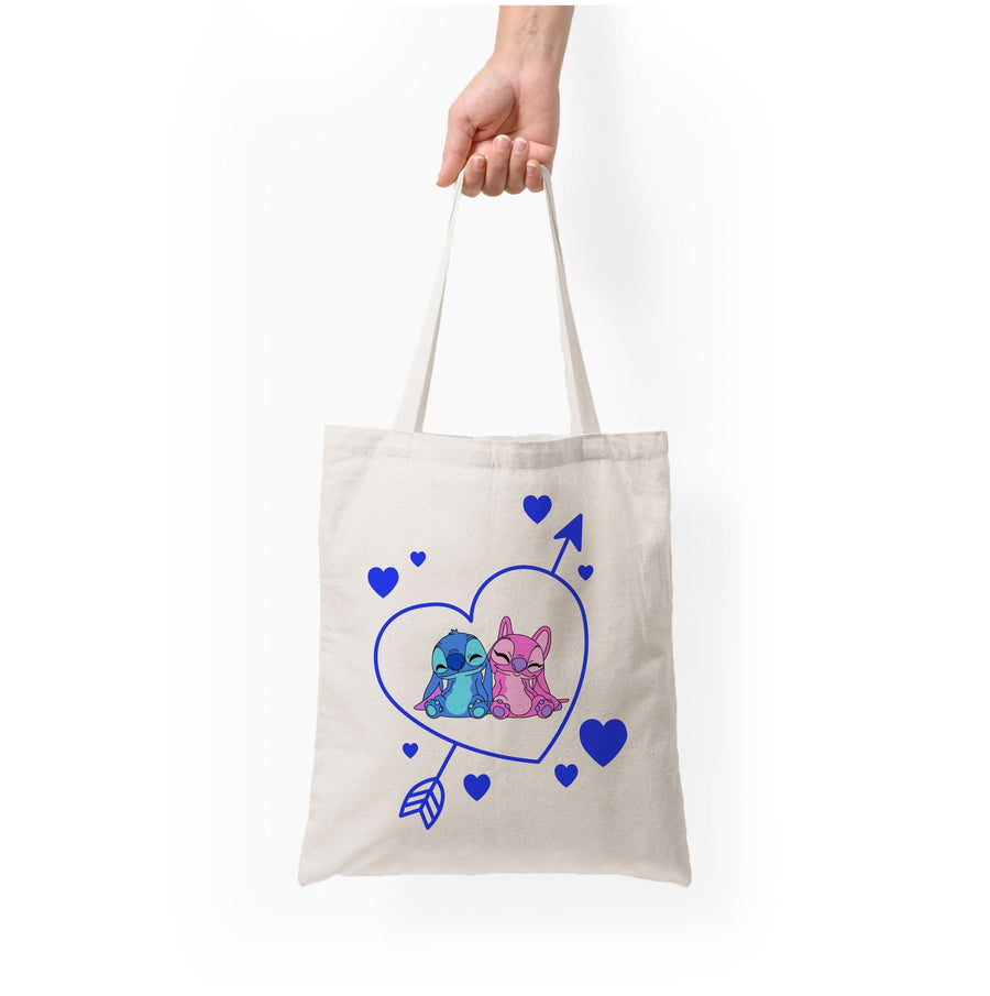 Arrow Heart - Angel Stitch Tote Bag