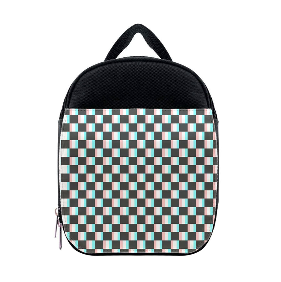 3D Squares - Trippy Patterns Lunchbox