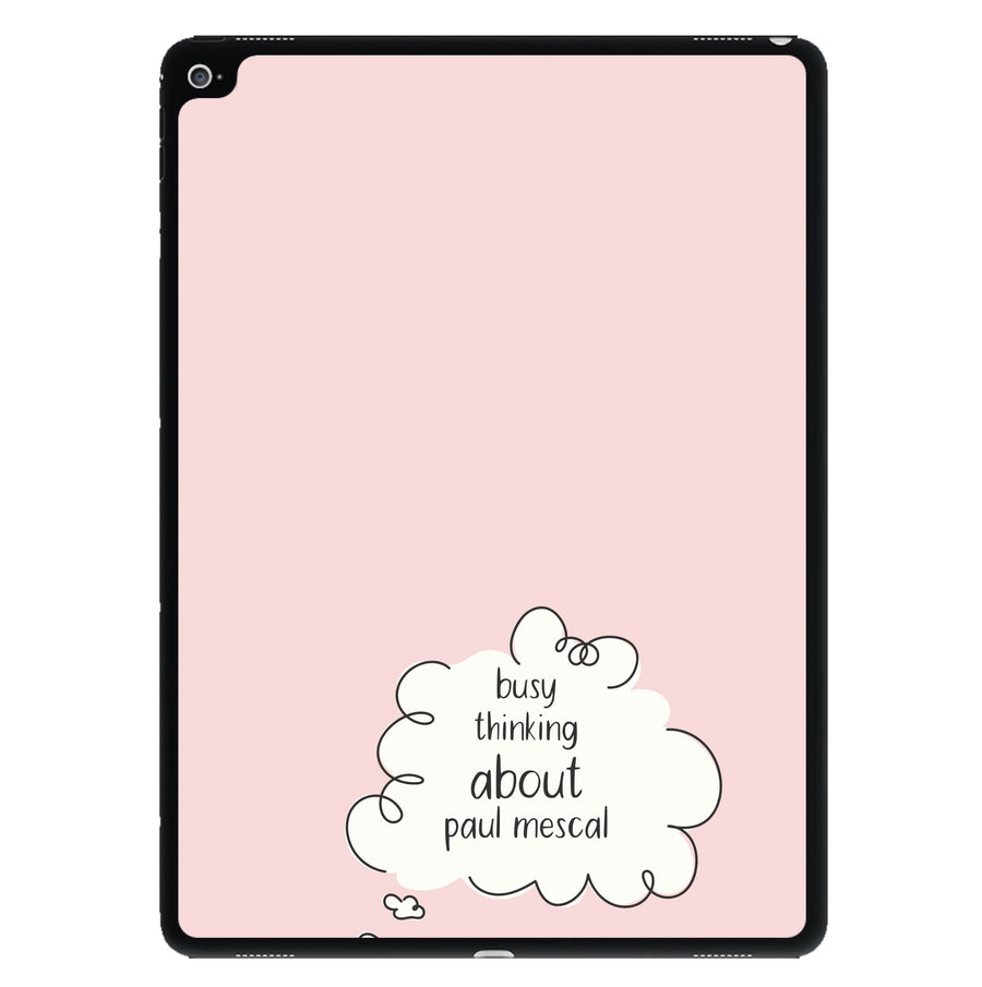 Busy Thinking About Paul Mescal iPad Case