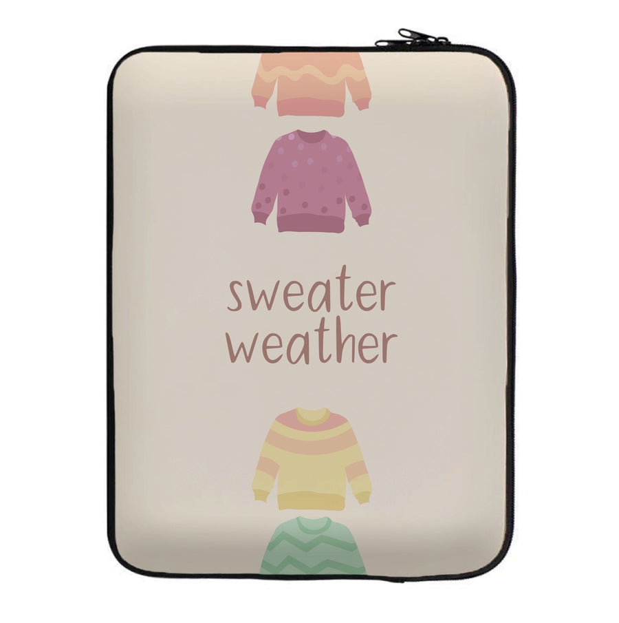 Sweater Weather - Autumn Laptop Sleeve