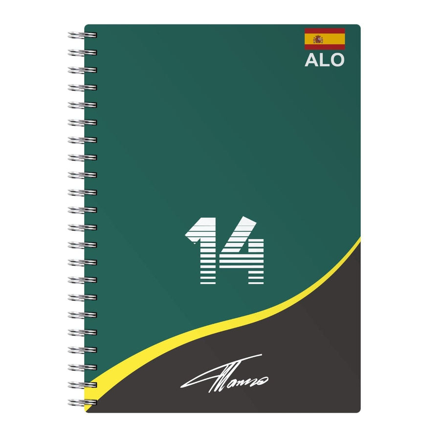 Fernando Alonso - F1 Notebook