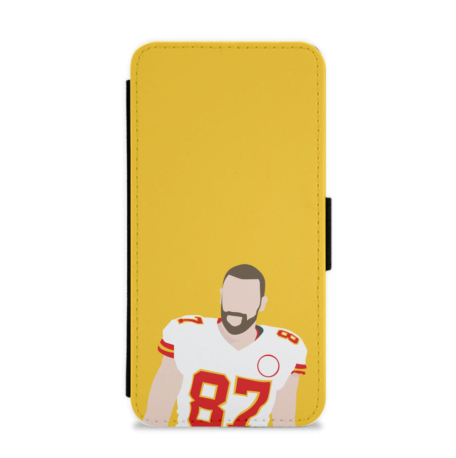 Yellow Travis Flip / Wallet Phone Case