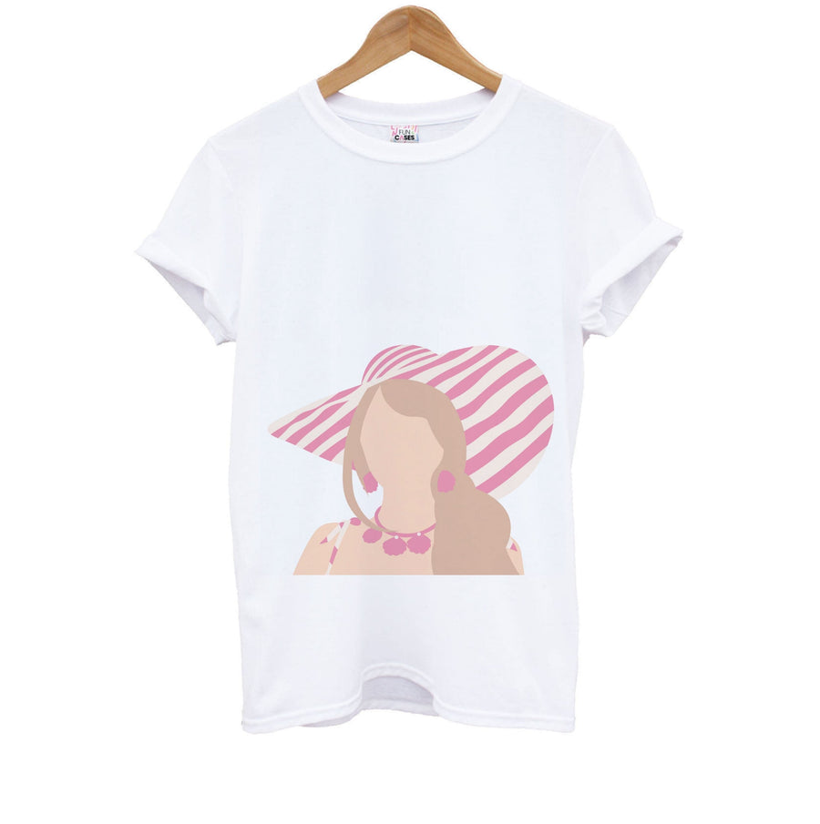 Beach - Margot Robbie Kids T-Shirt