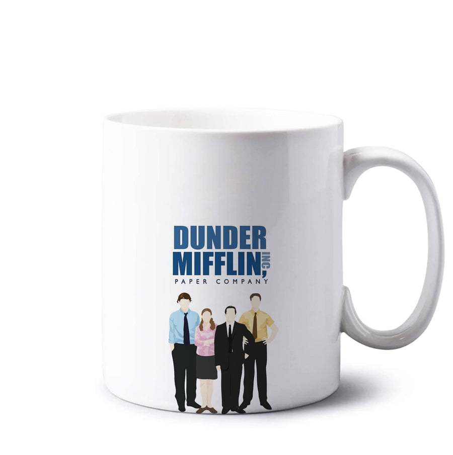 The Office Cartoon - Dunder Mifflin Mug