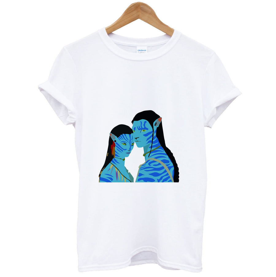 Jake Sully And Neytiri - Avatar T-Shirt