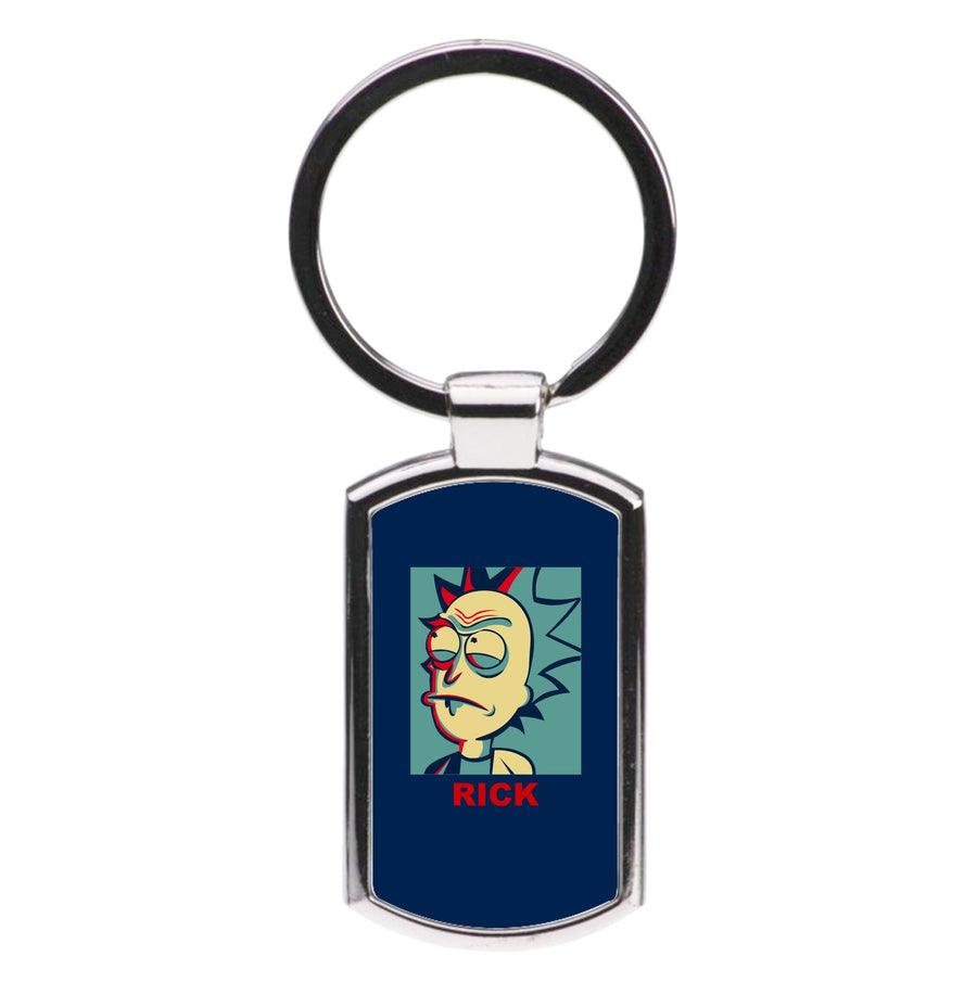 Rick Red - Rick And Morty Luxury Keyring