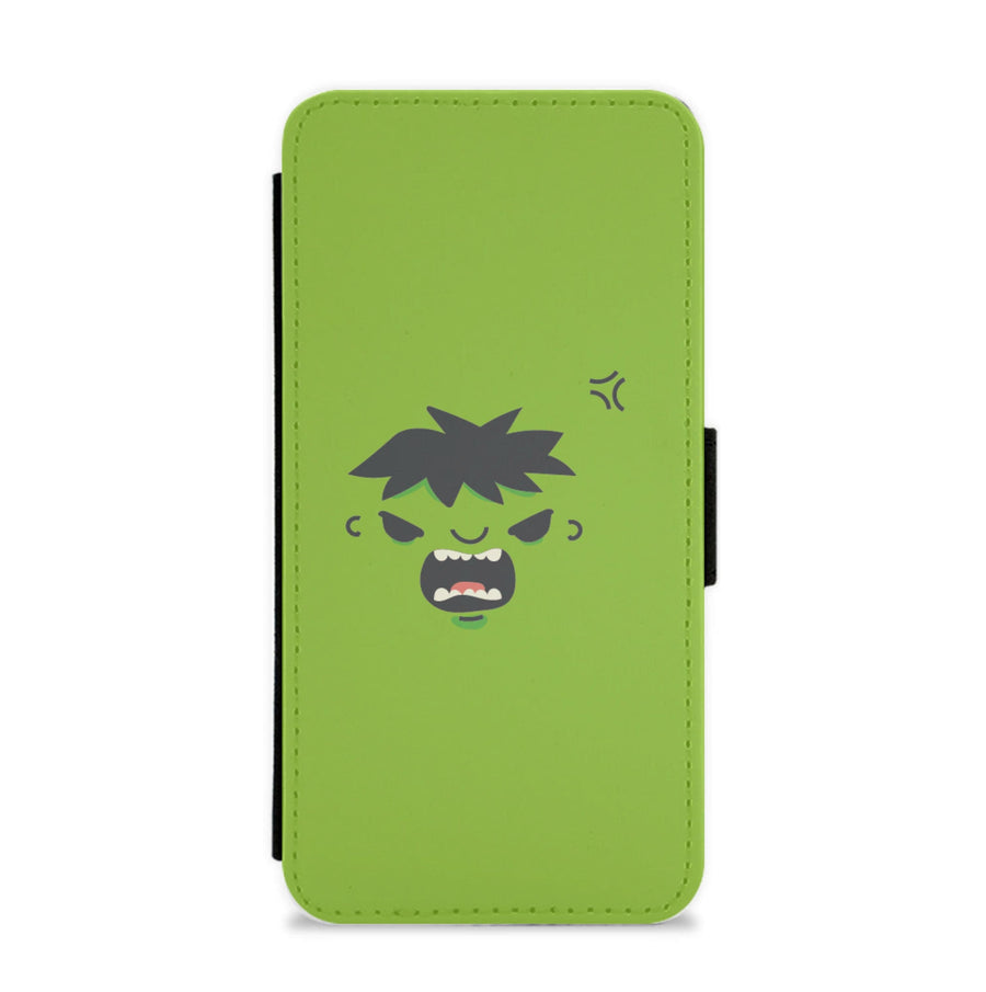 Hulk angry - Marvel Flip / Wallet Phone Case