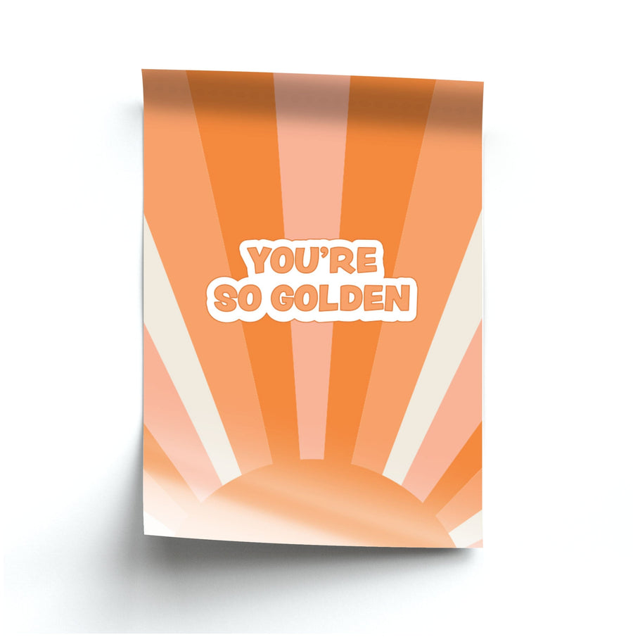 You're So Golden - Harry Poster