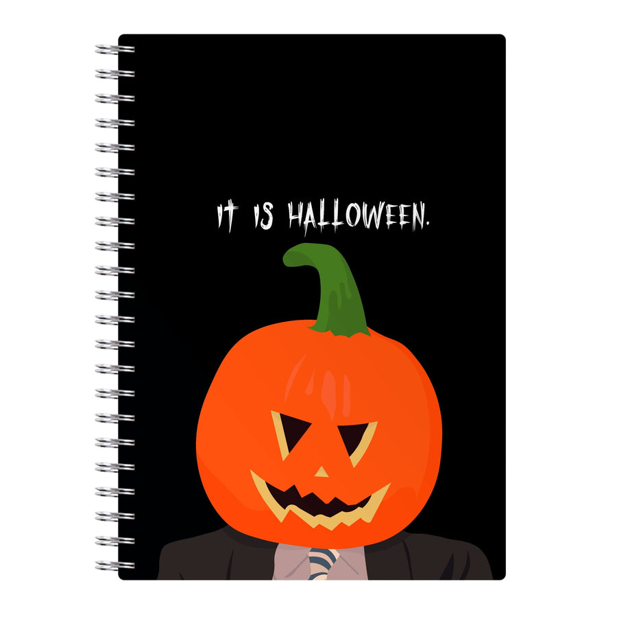 Pumpkin Dwight The Office - Halloween Specials Notebook