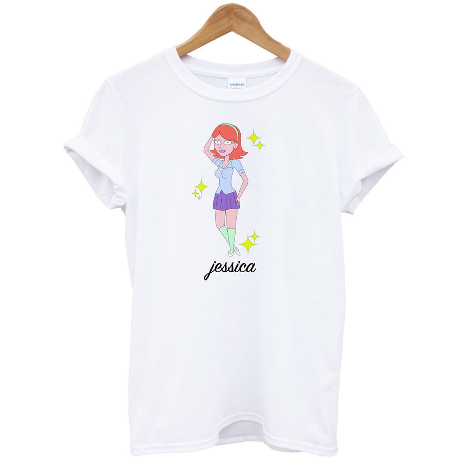 Jessica - Rick And Morty T-Shirt