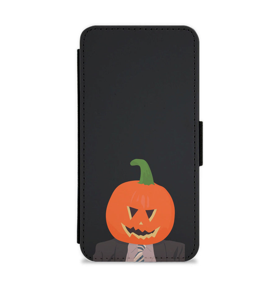 Pumpkin - The Office Flip / Wallet Phone Case