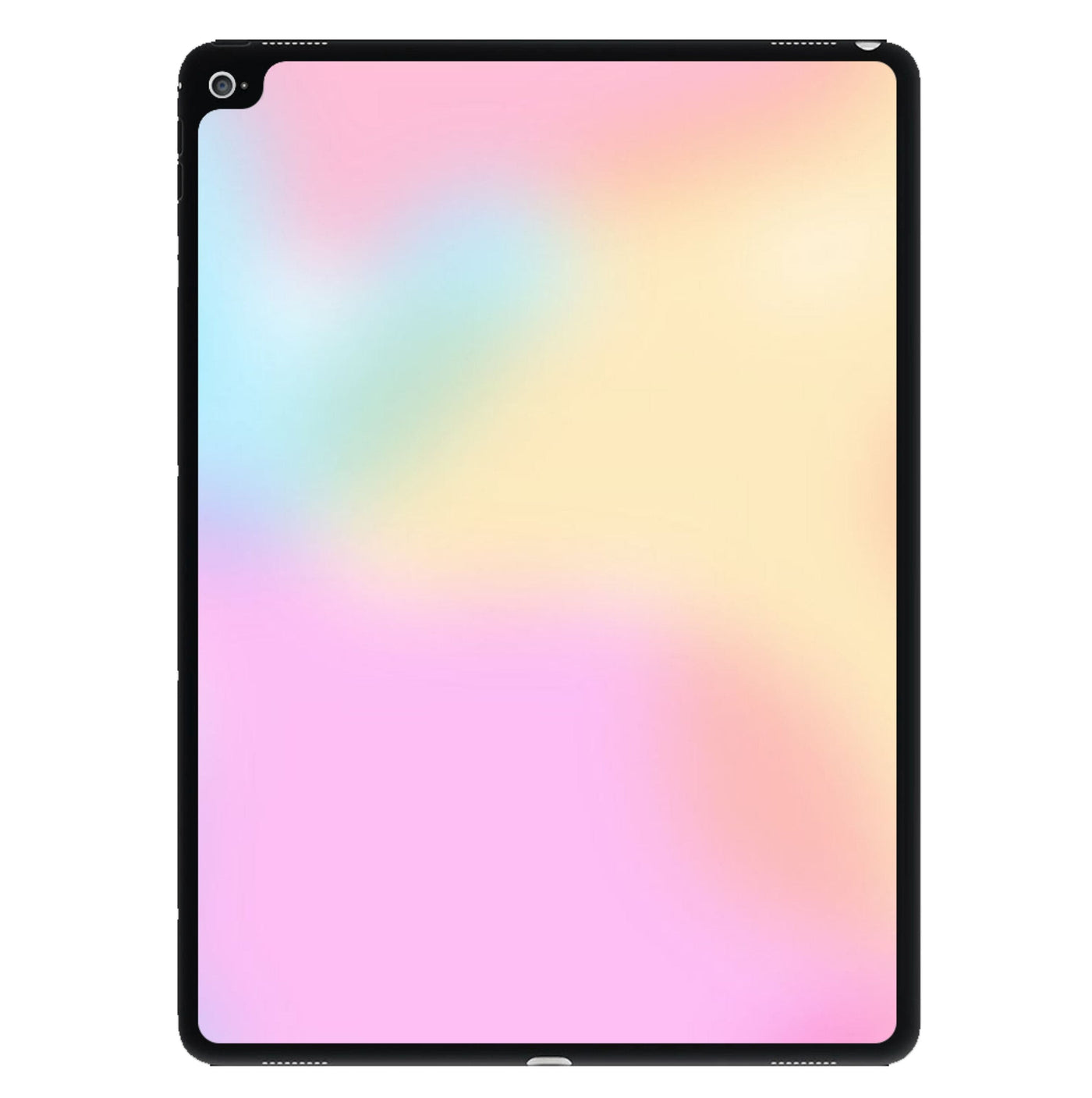 Pastel Clouds Pattern iPad Case