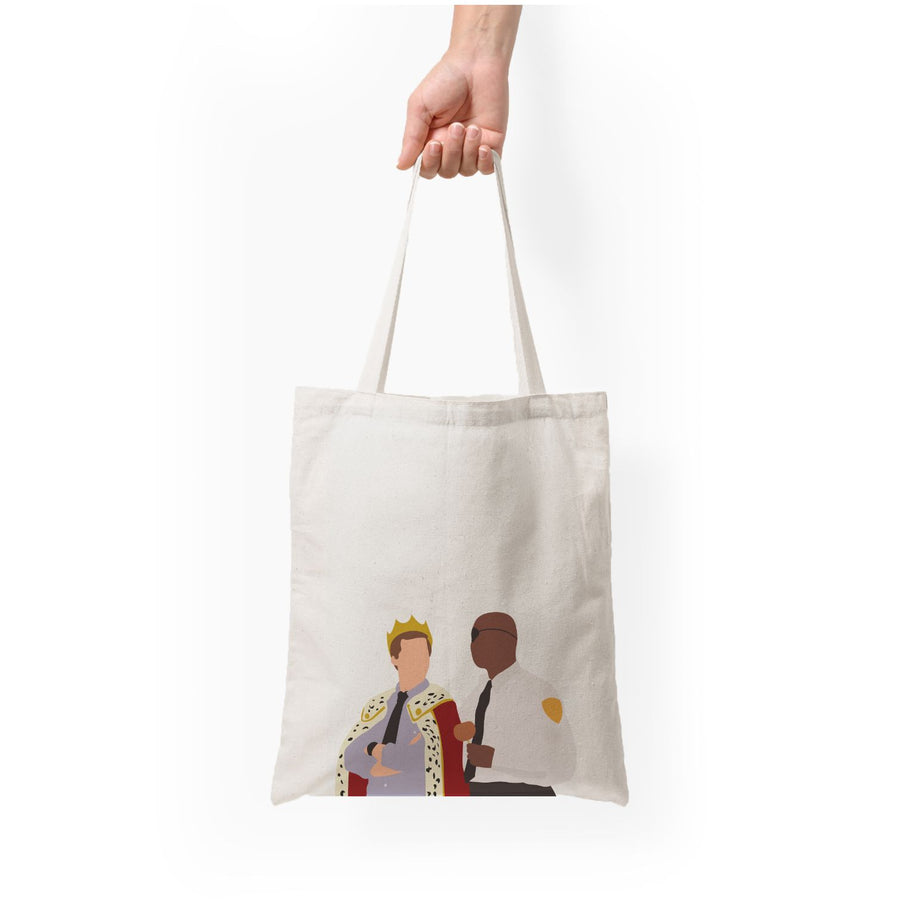 Jake and Holt Brooklyn 99 - Halloween Specials Tote Bag