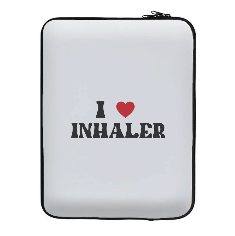 I Love Inhaler Laptop Sleeve