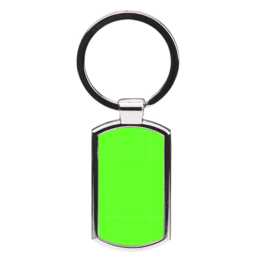 The Pitch - Cricket Luxury Keyring