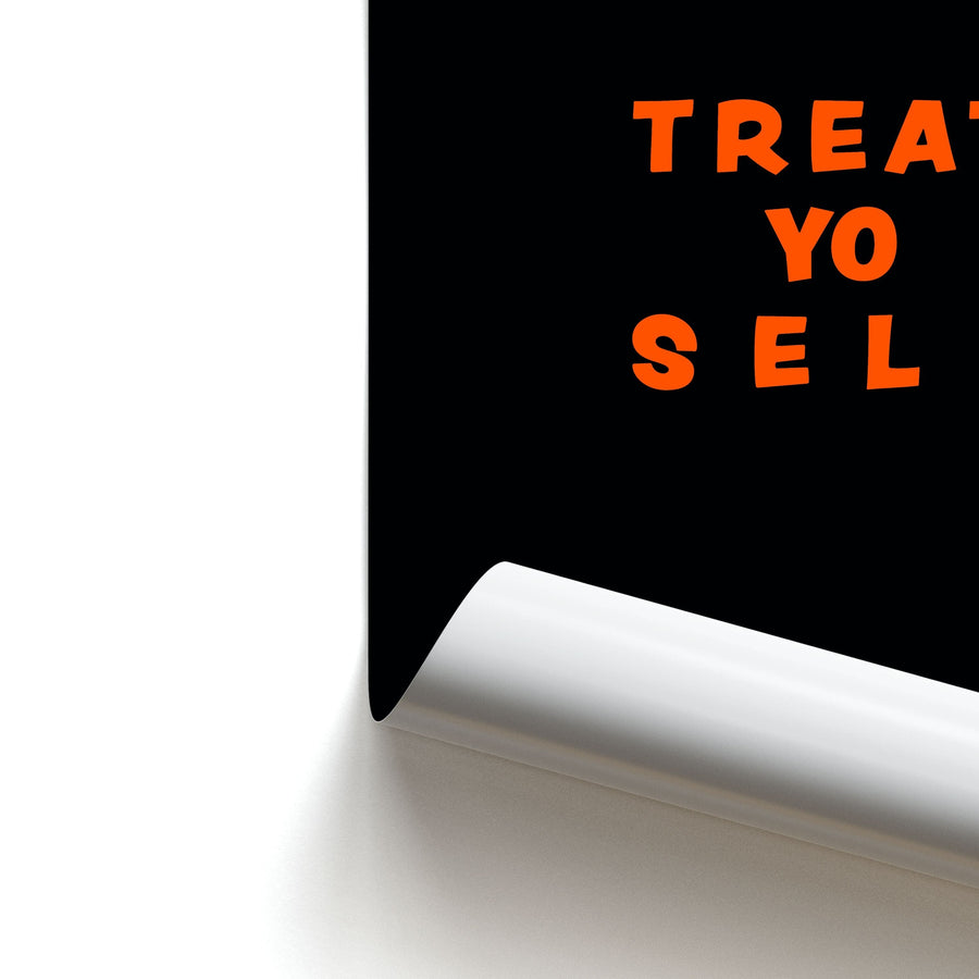 Treat Yo Self Parks And Rec - Halloween Specials Poster