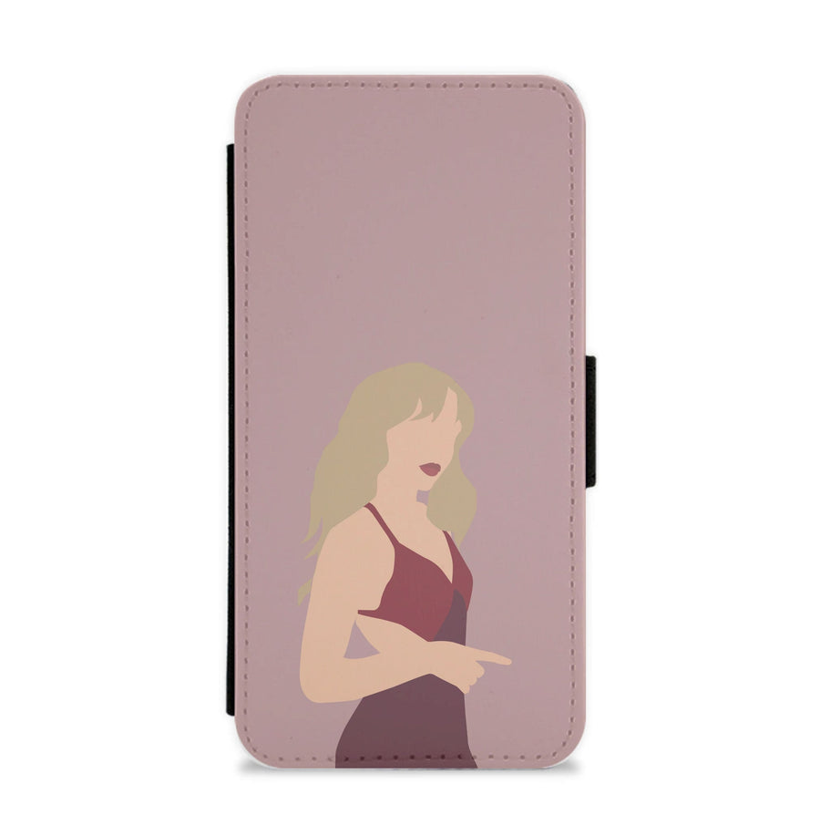 All Red - Sabrina Carpenter Flip / Wallet Phone Case