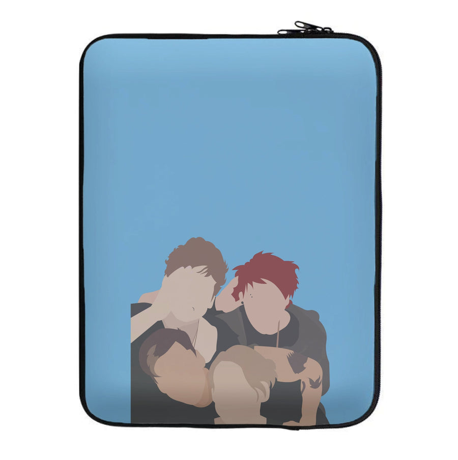 The Band - 5 Seconds Of Summer Laptop Sleeve