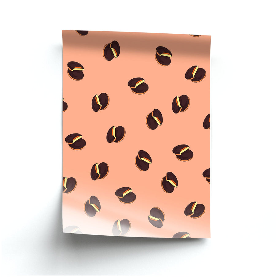Jaffa Cakes - Biscuits Patterns Poster