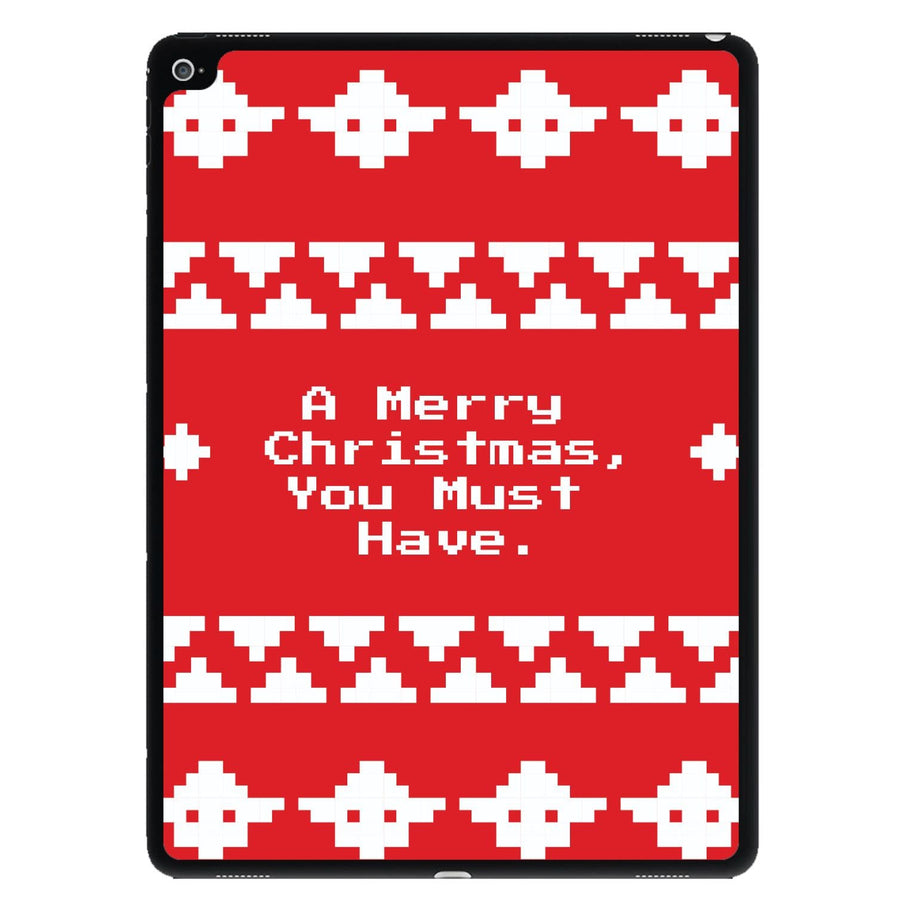 A Merry Christmas You Must Have - Star Wars iPad Case