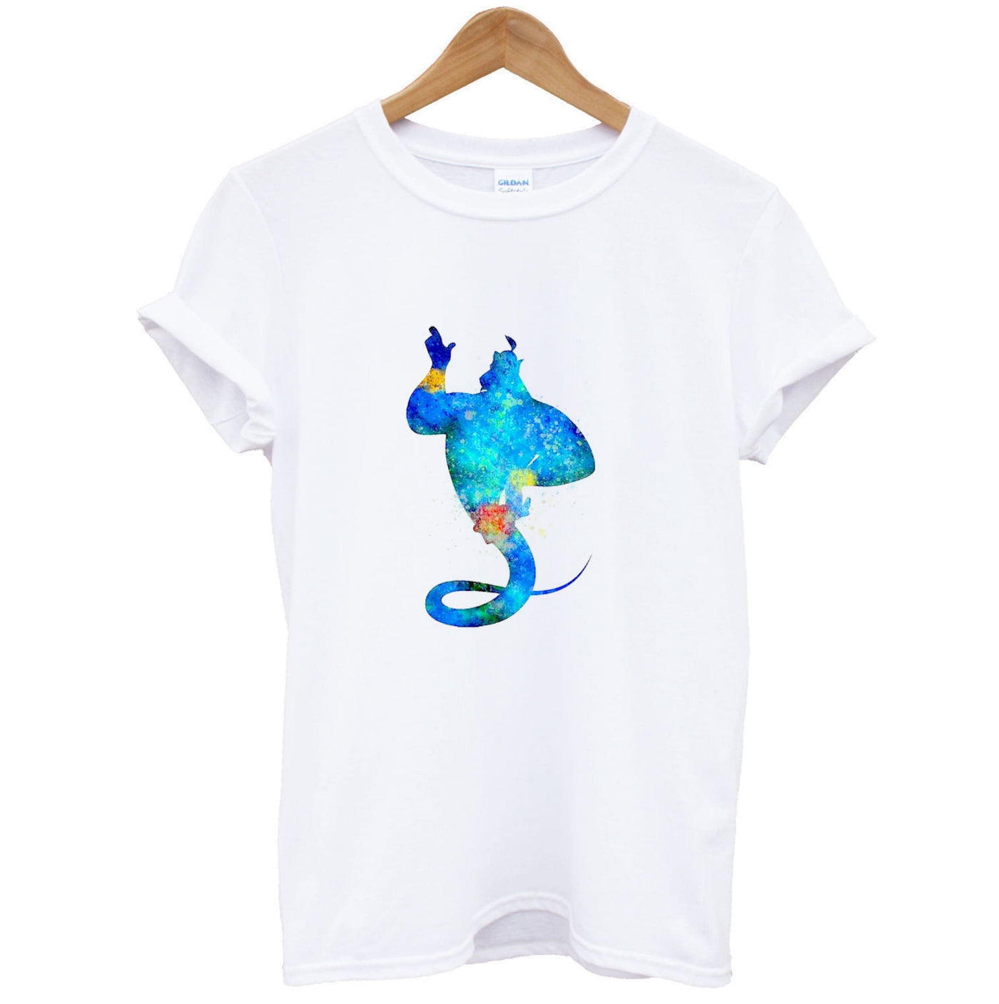 Watercolour Aladdin Disney T-Shirt