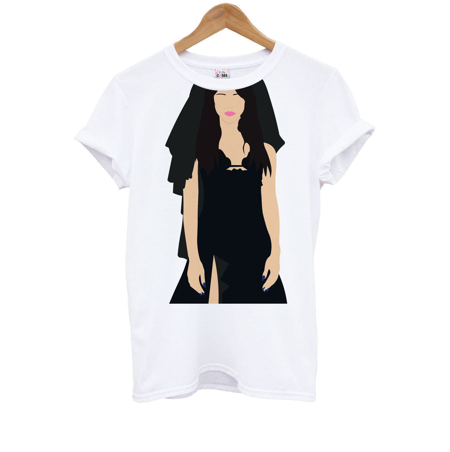 Black Dress - Jenna Ortega Kids T-Shirt