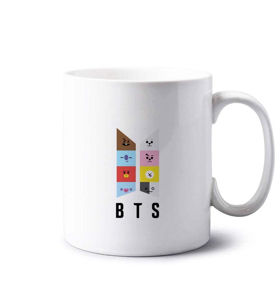 BT21 BTS Logo Mug