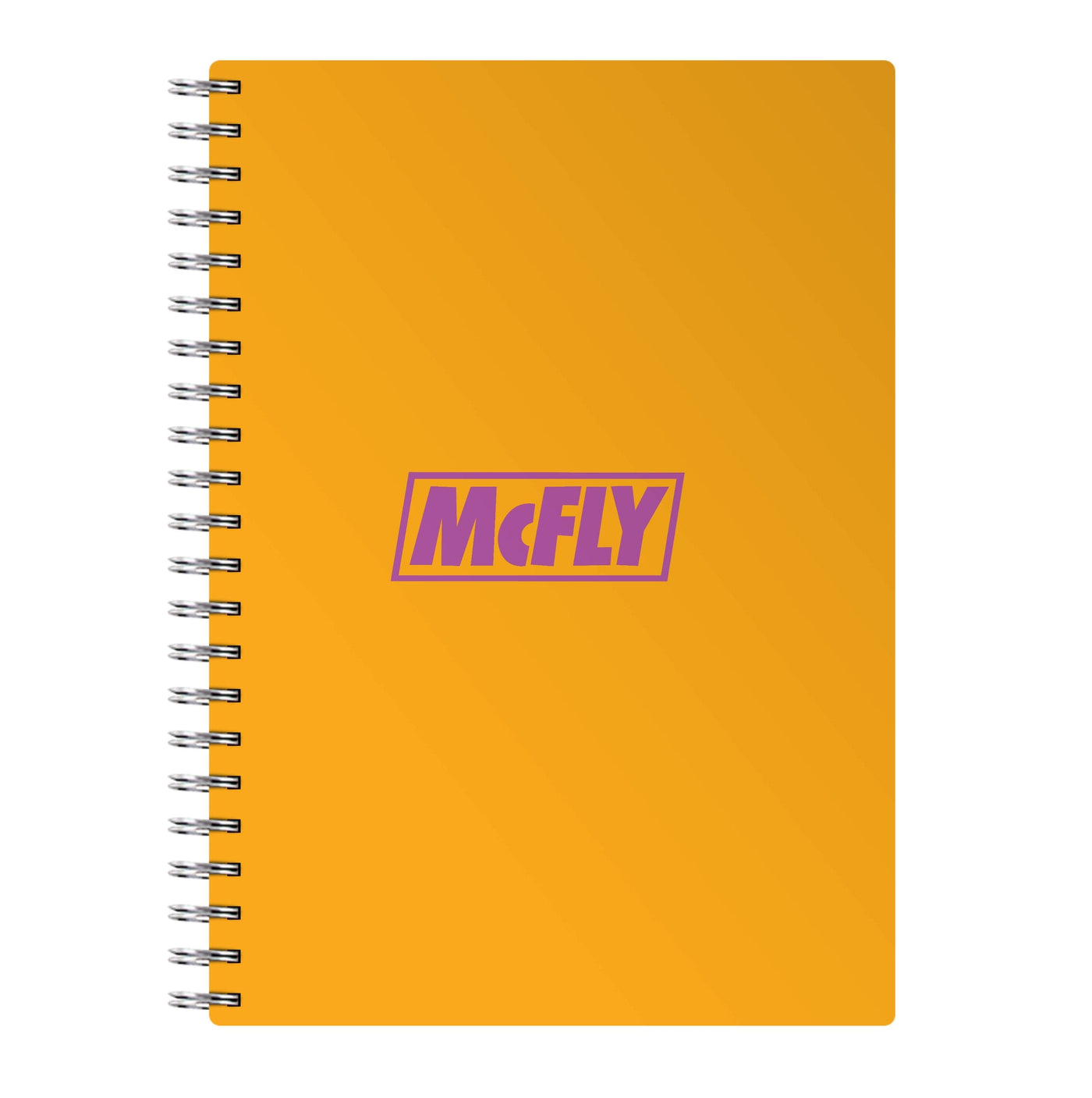 Yellow And Purple - McFly Notebook