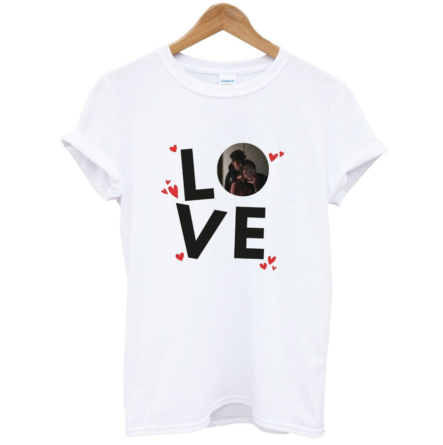 Love - Personalised Couples T-Shirt