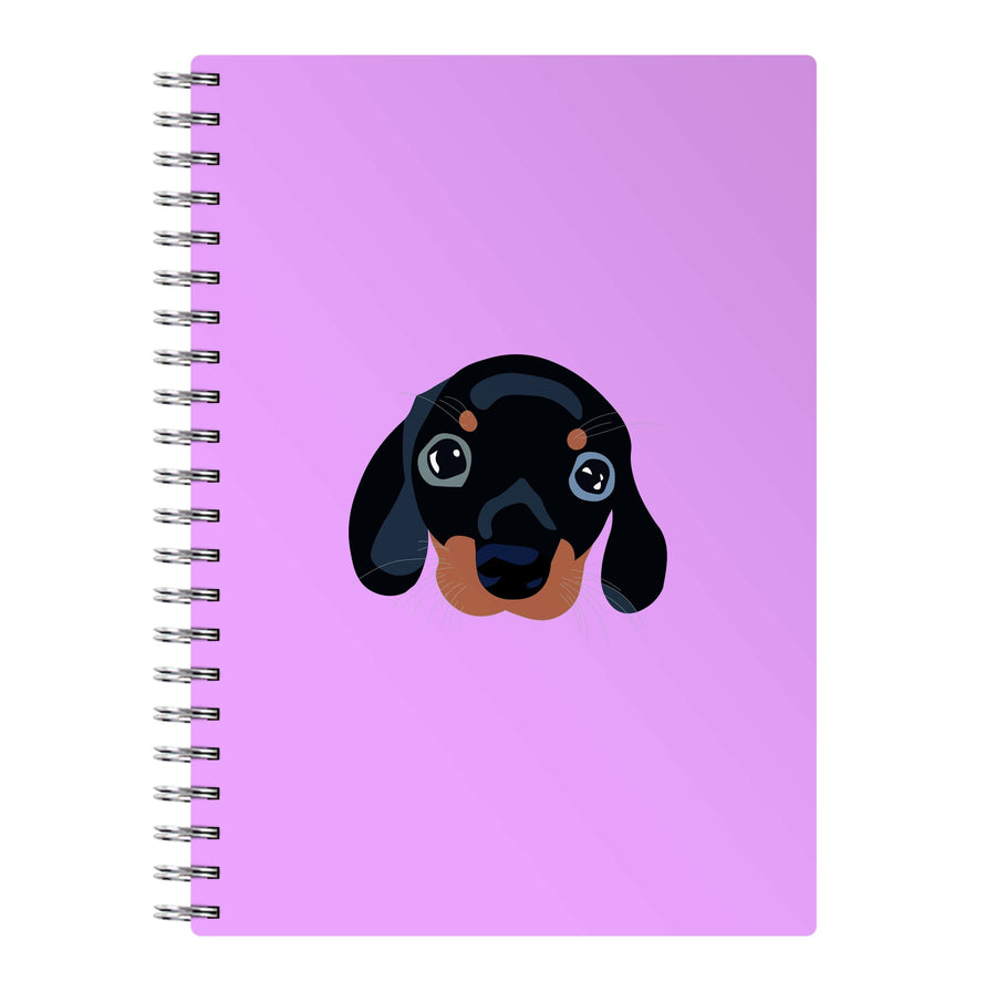 Black - Dachshunds Notebook