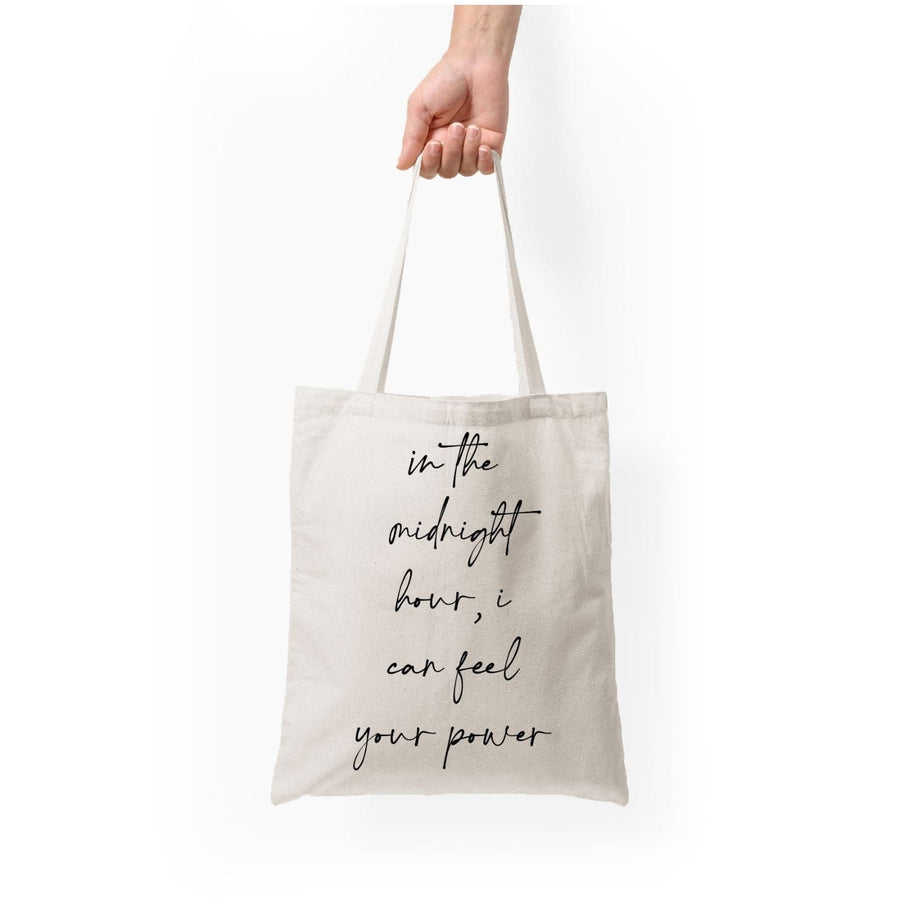 In The Midnight Hour - Madonna Tote Bag