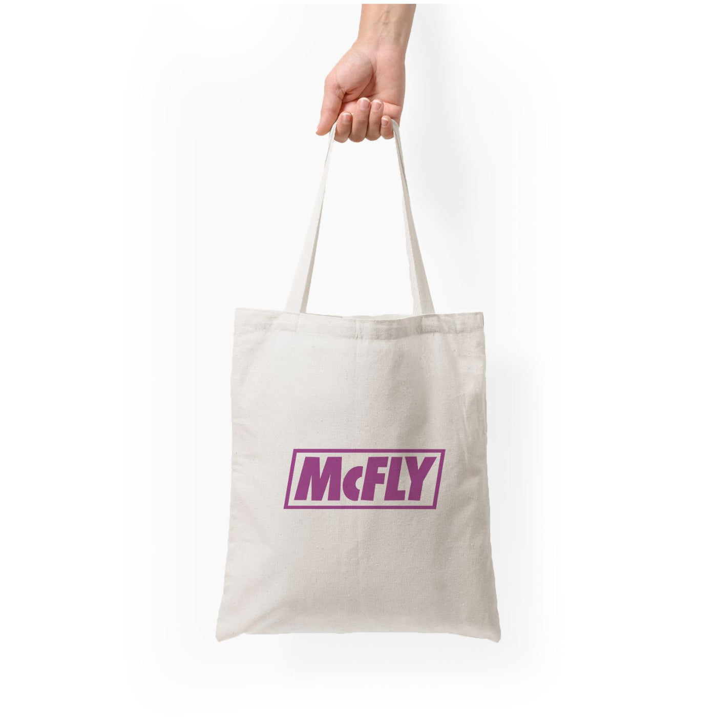 Yellow And Purple - McFly Tote Bag