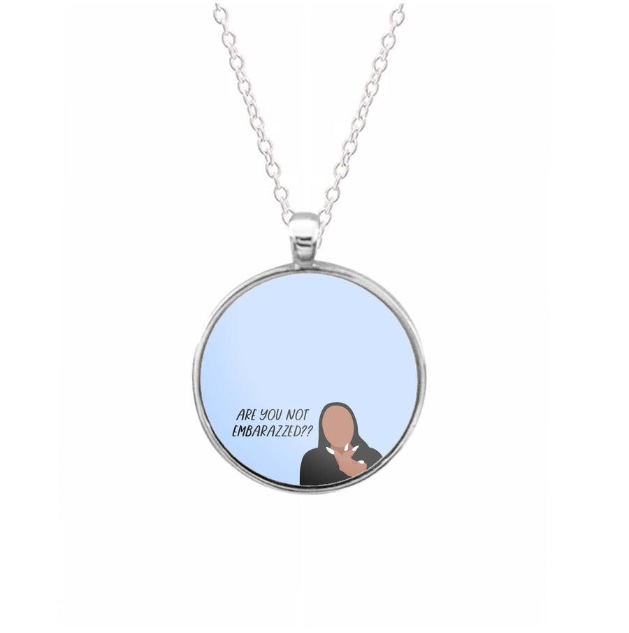 Are You Not Embarazzed? - British Pop Culture Necklace
