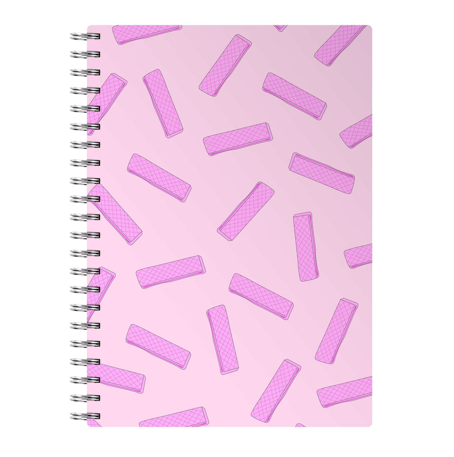 Pink Waffers - Biscuits Patterns Notebook