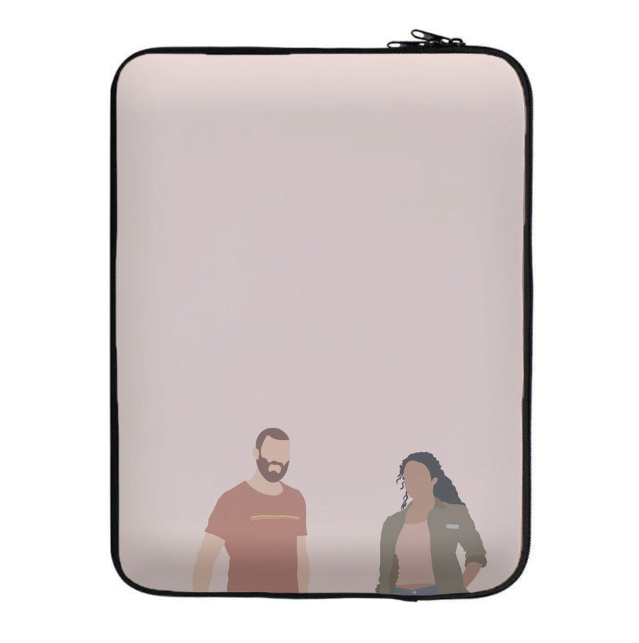 Luci And The Man - The Tourist Laptop Sleeve
