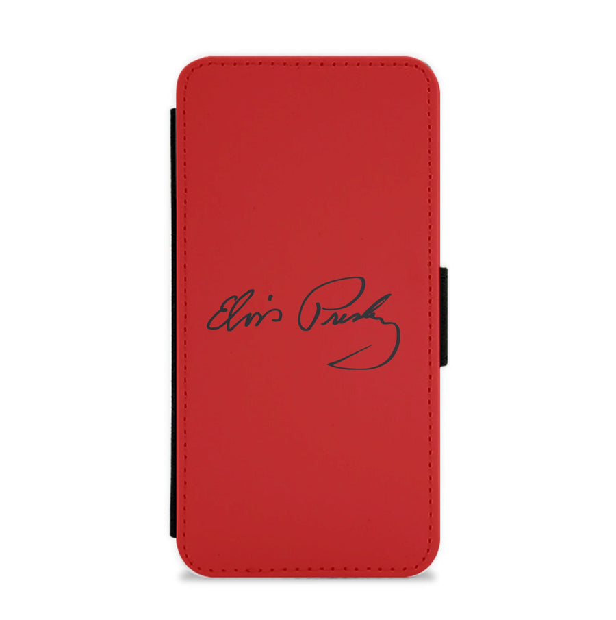 Signature - Elvis Flip / Wallet Phone Case