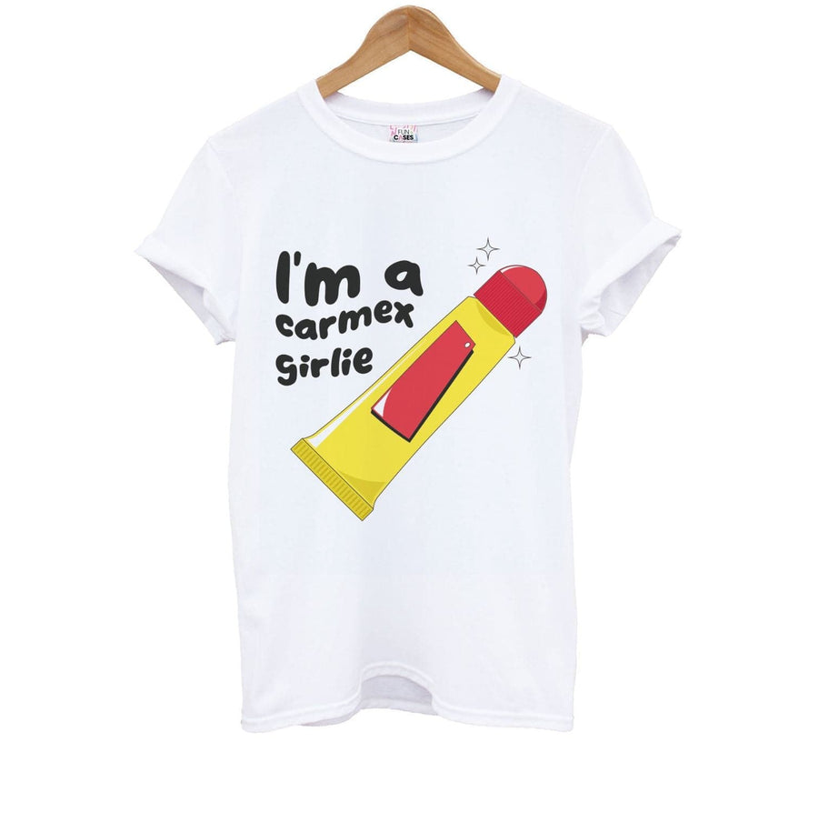 I'm A Carmex Girlie - Emma Chamerlain Kids T-Shirt