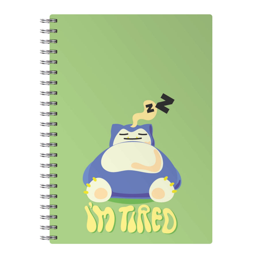 Tired Snorlax - Pokemon Notebook