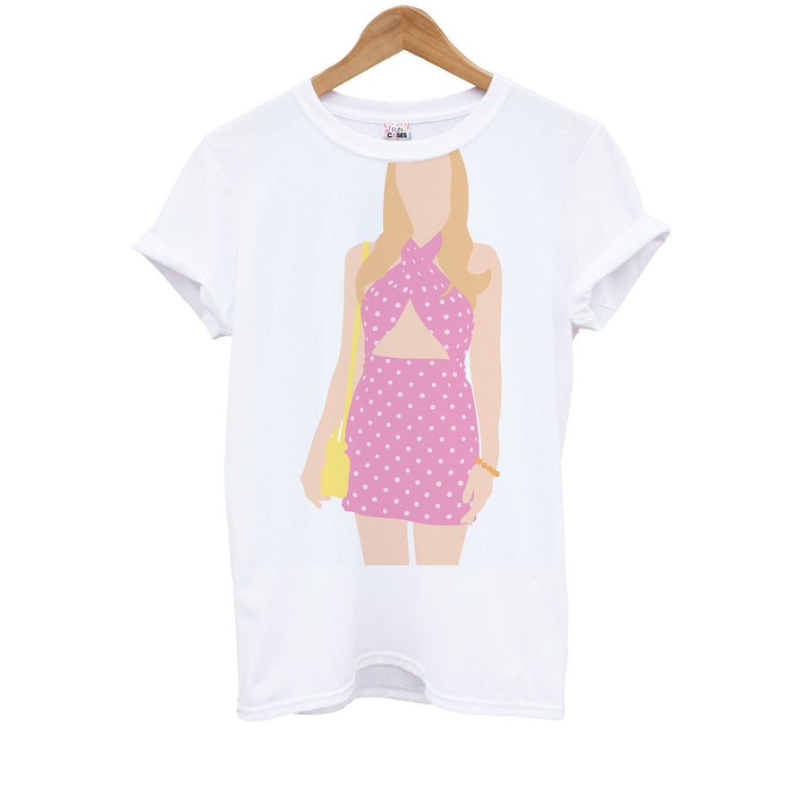 Polka Dot Dress - Margot Robbie Kids T-Shirt