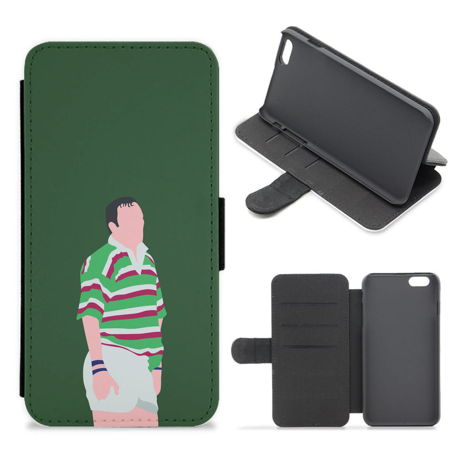Martin Johnson - Rugby Flip / Wallet Phone Case