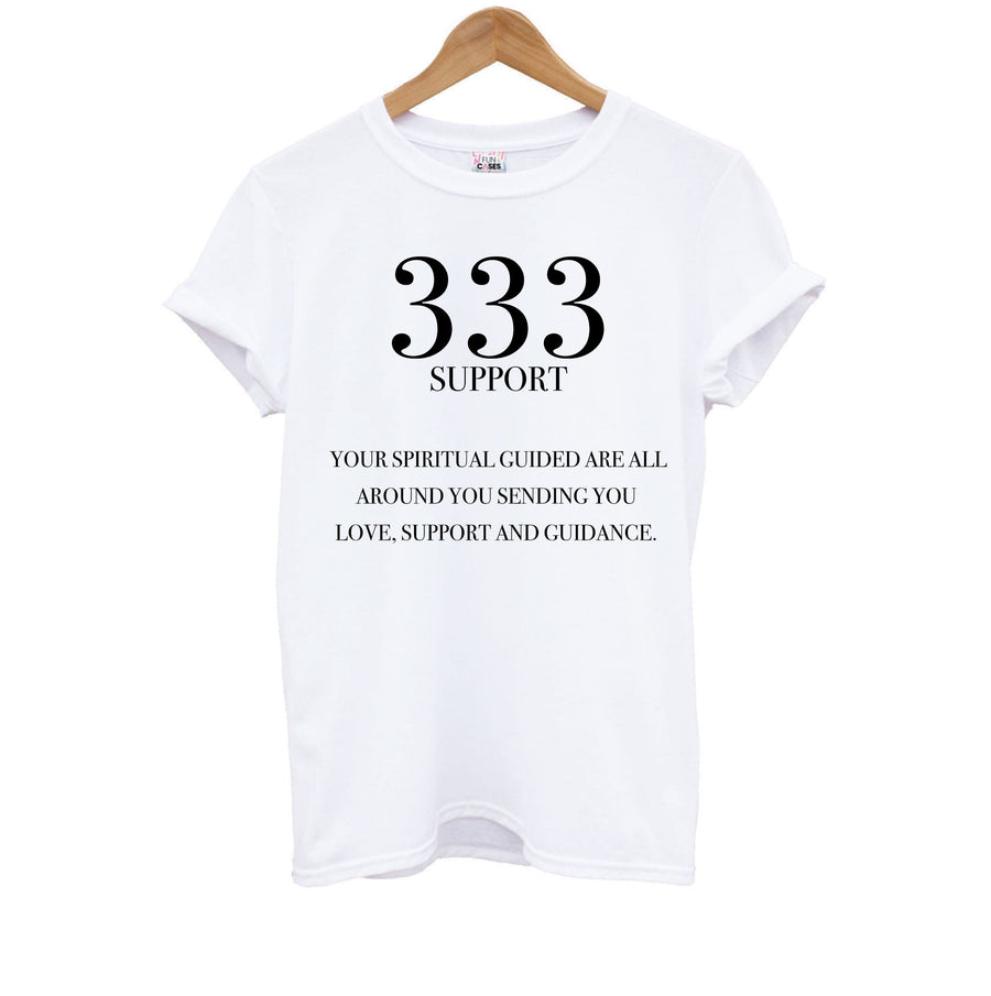 333 - Angel Numbers Kids T-Shirt