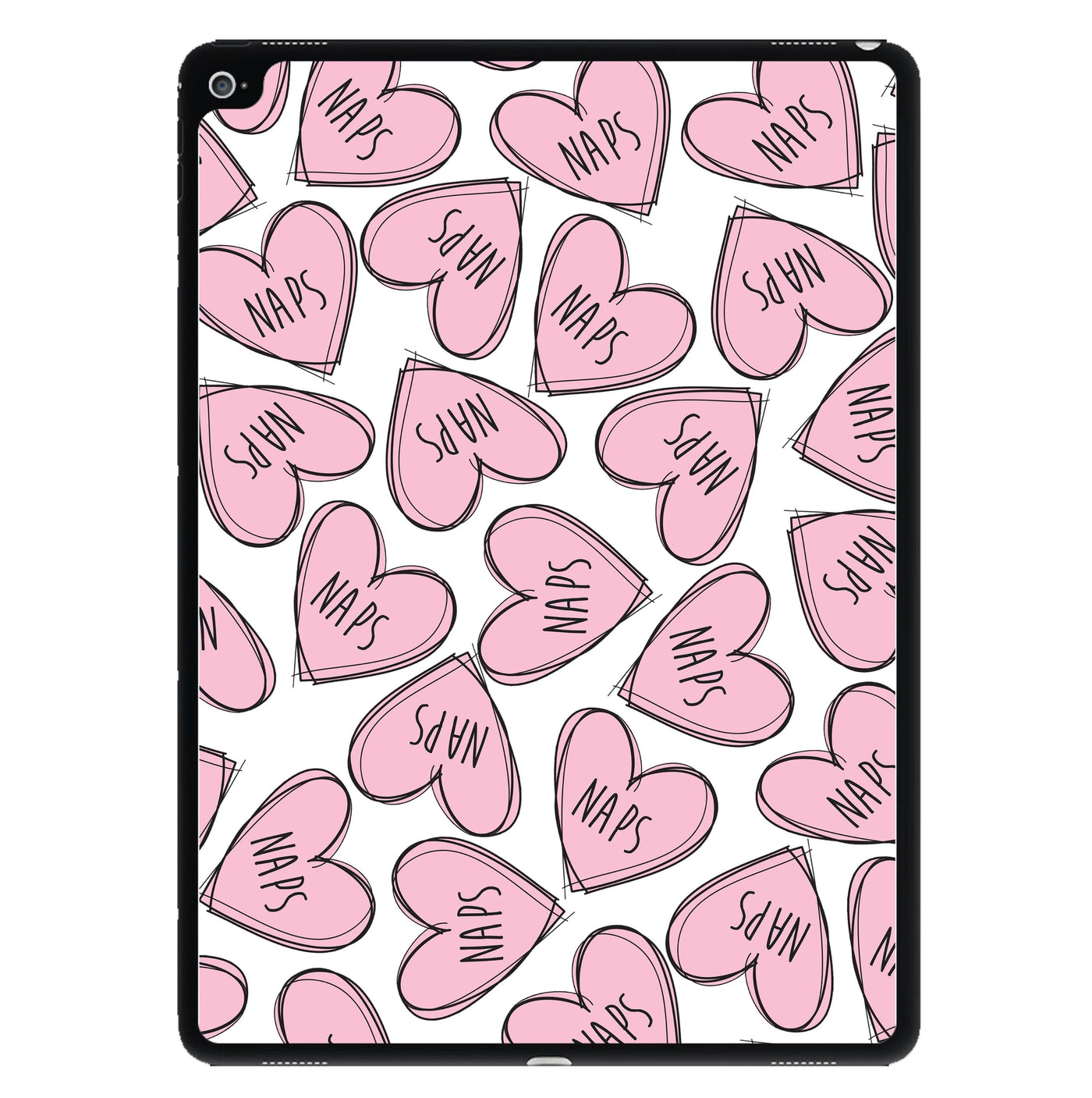 Nap Hearts - Tumblr Style iPad Case
